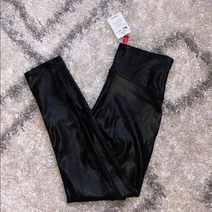 NWT Spanx Faux Leather Leggings
